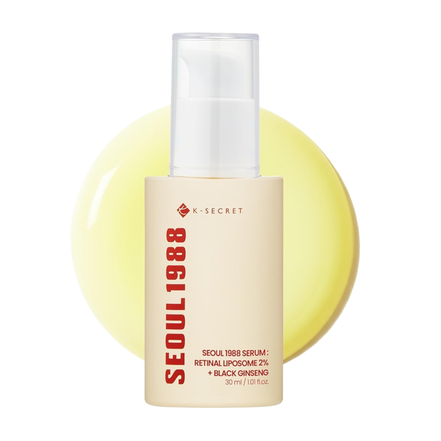 K-Secret Seoul 1988 Serum Retinal Liposome 2%+ Black Ginseng 30ml