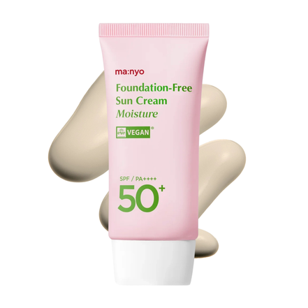 Manyo Foundation-freie Sonnencreme Feuchtigkeitscreme LSF 50+/PA++++ 50 ml