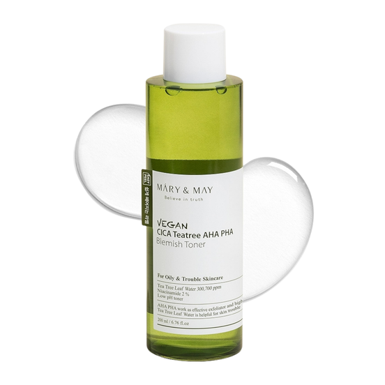 Mary&May Cica Tea Tree AHA PHA Toner 200ml