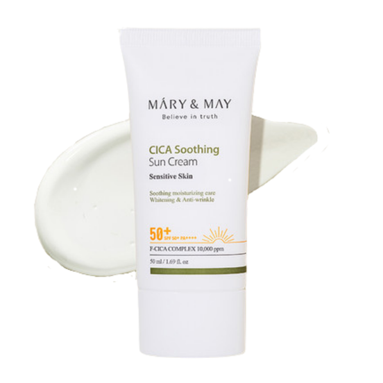 Mary&amp;May Vegane Cica Beruhigende Sonnencreme LSF 50+/PA++++ 50 ml