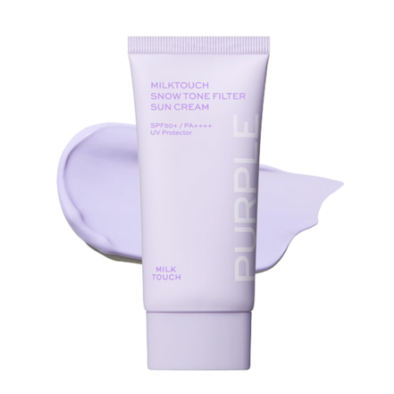 Milk Touch Snow Tone Filter Sonnencreme Aurora Purple LSF 50+/PA++++ 50 ml