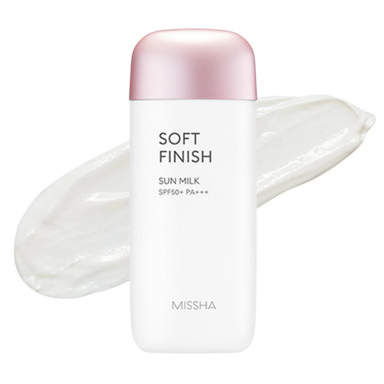 Missha Soft Finish Sonnenmilch LSF 50+/PA+++ 70 ml