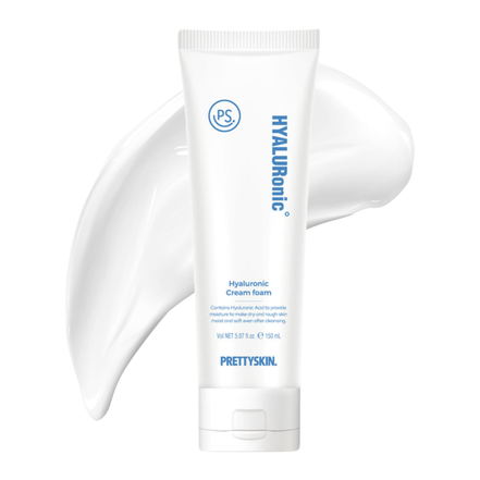 Prettyskin Hyaluronic Cream Foam 150ml
