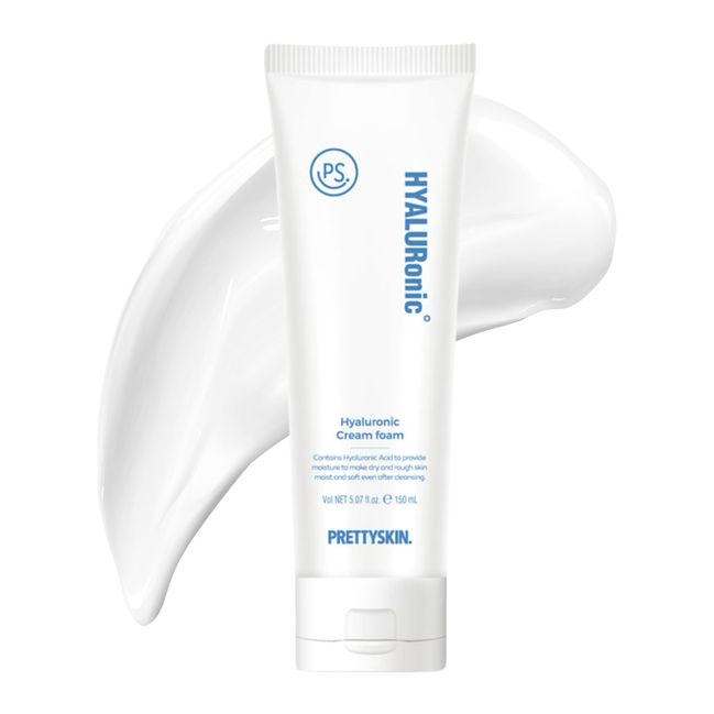 Prettyskin Hyaluronic Cream Foam 150ml