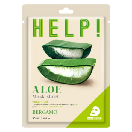 Bergamo Aloe Vera Sheet Mask 25ml