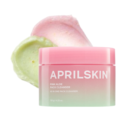 APRILSKIN Pink Aloe Pack Cleanser 120g