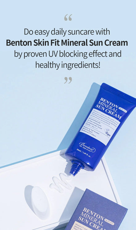 Benton Skin Fit Mineral Sun Cream SPF50+/PA++++ 50ml