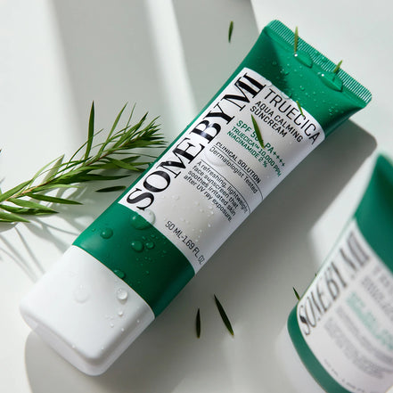 Somebymi Truecica Aqua Beruhigende Sonnencreme LSF 50+/PA++++ 50 ml