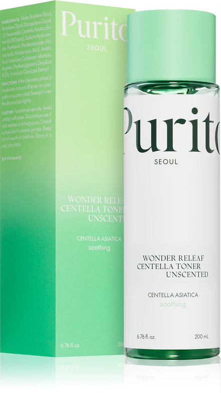 Purito Wonder Releaf Centella Toner Unscented 200ml